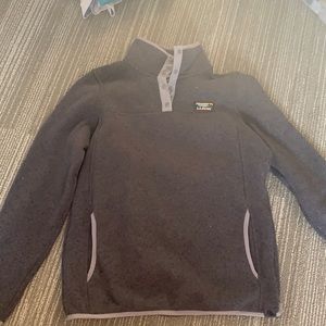 LL Bean snap pullover